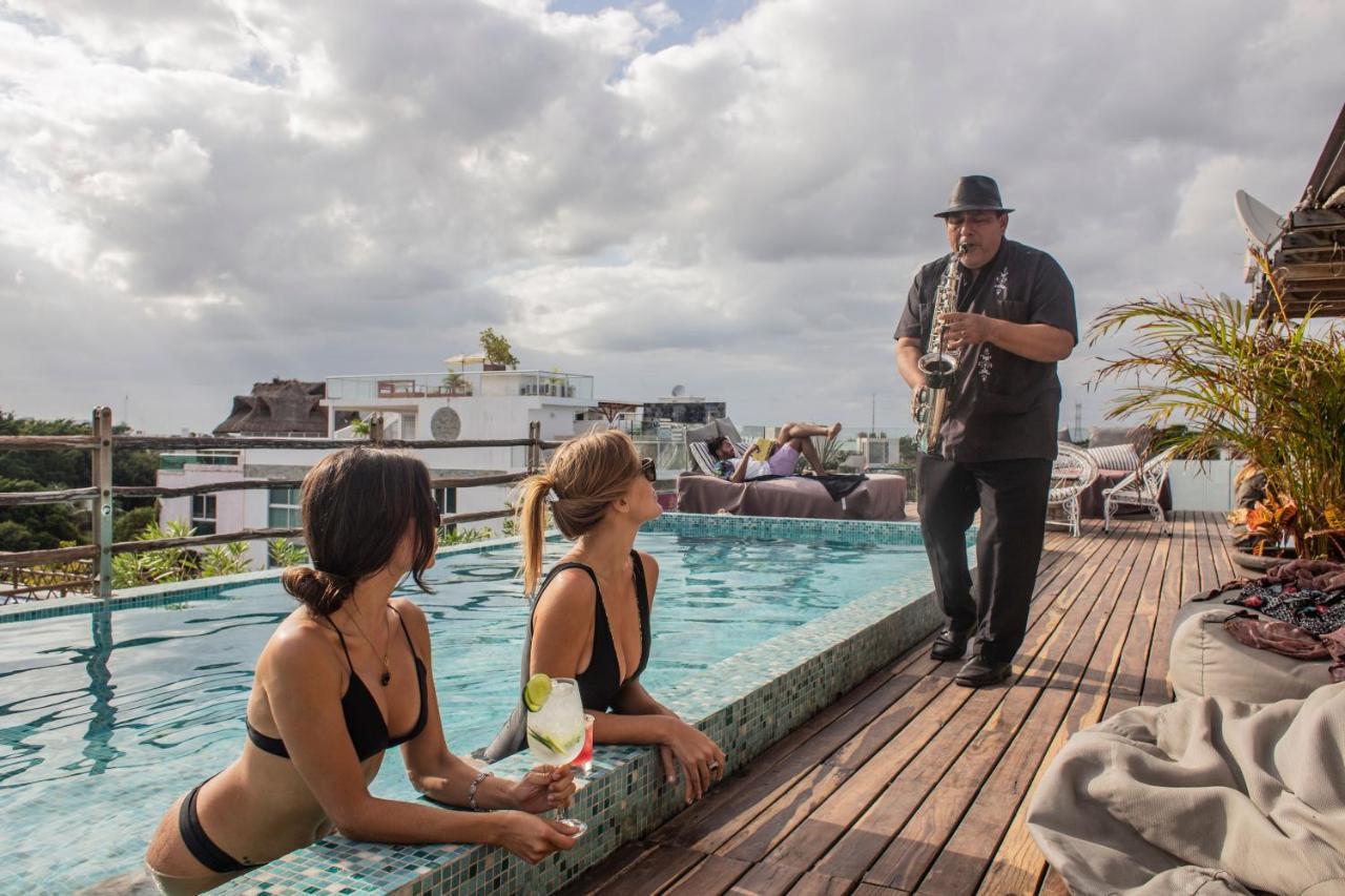 Be Playa Hotel Boutique & Rooftop Bar Playa del Carmen Exterior photo